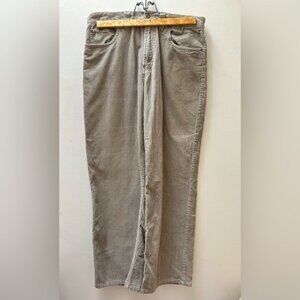 Nevada Tan Corduroy Relaxed Fit Pants 32x30